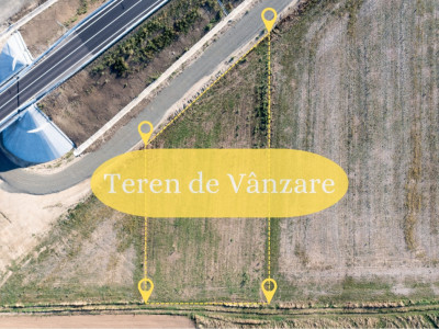 Teren de Vânzare – Ideal pentru Hale Industriale | 0% Comision 