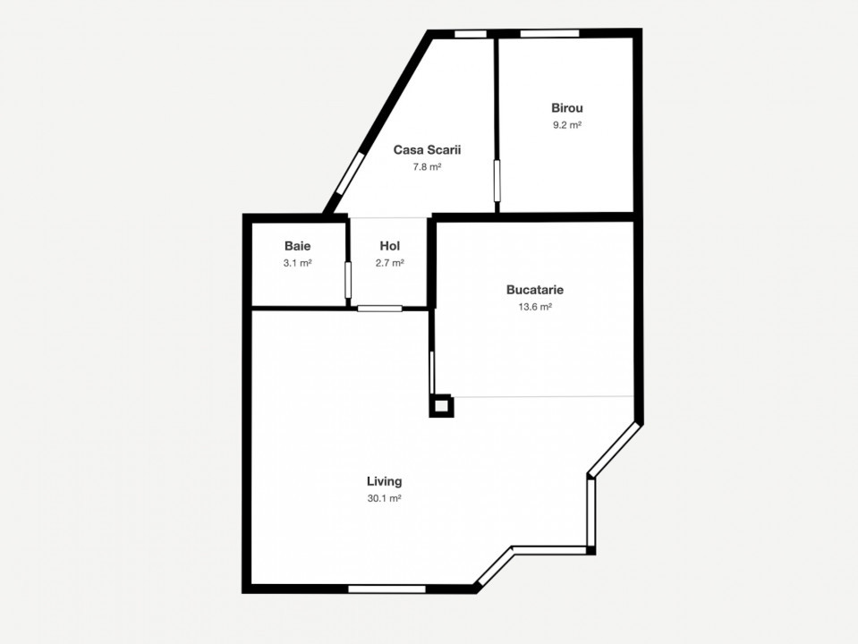 Apartament duplex 4 camere | 159 mp | Etaj 4 și 5 | Str. Andrei Șaguna